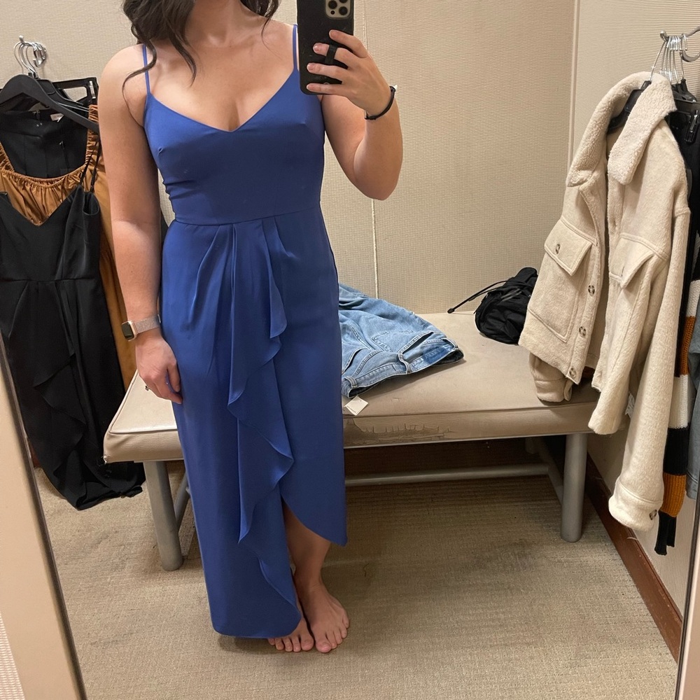 Beautiful Gianni Bini Asymmetrical Midi Dress